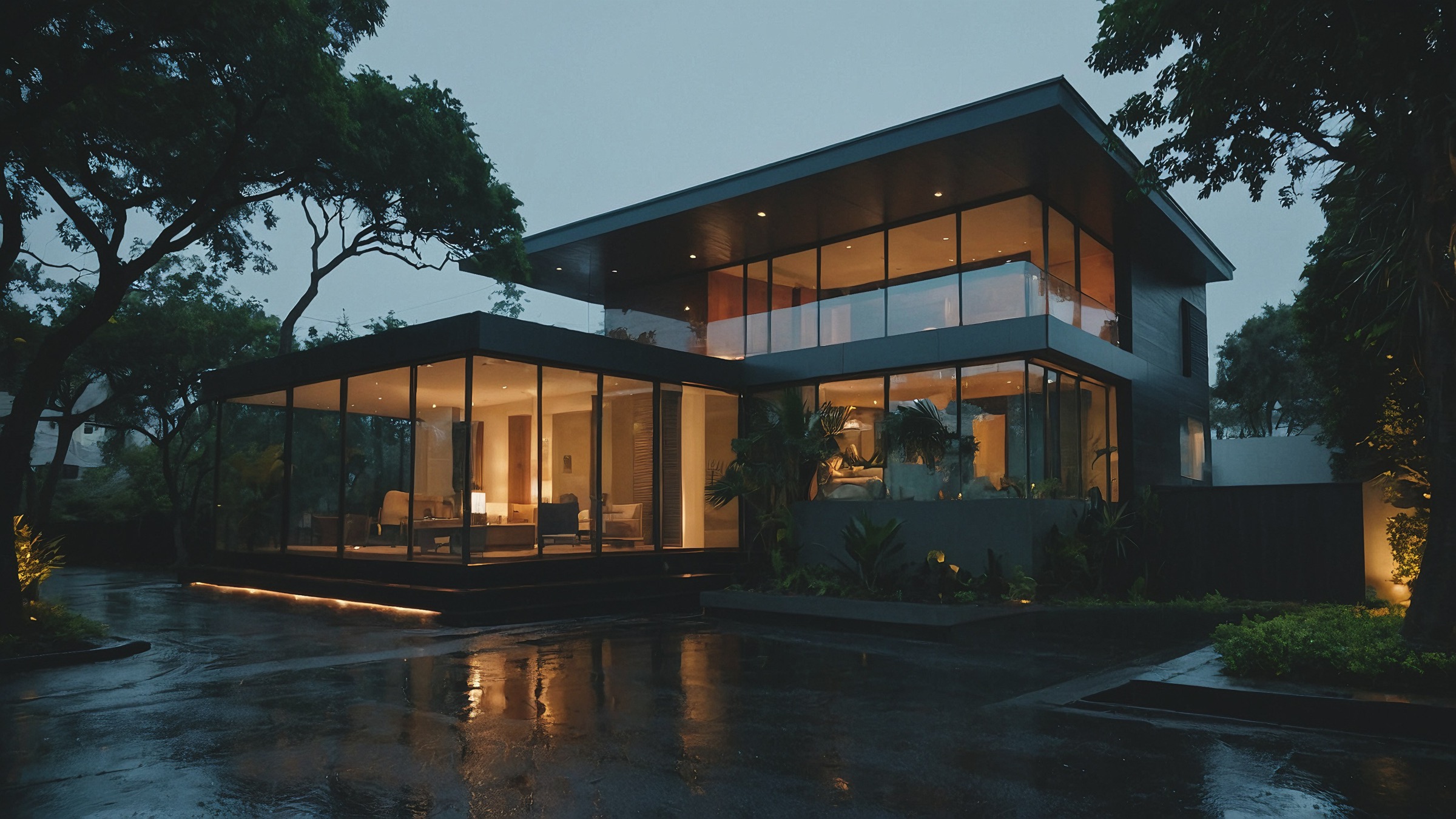 Contemporary architecture representing the Voltaa approach to long-term building