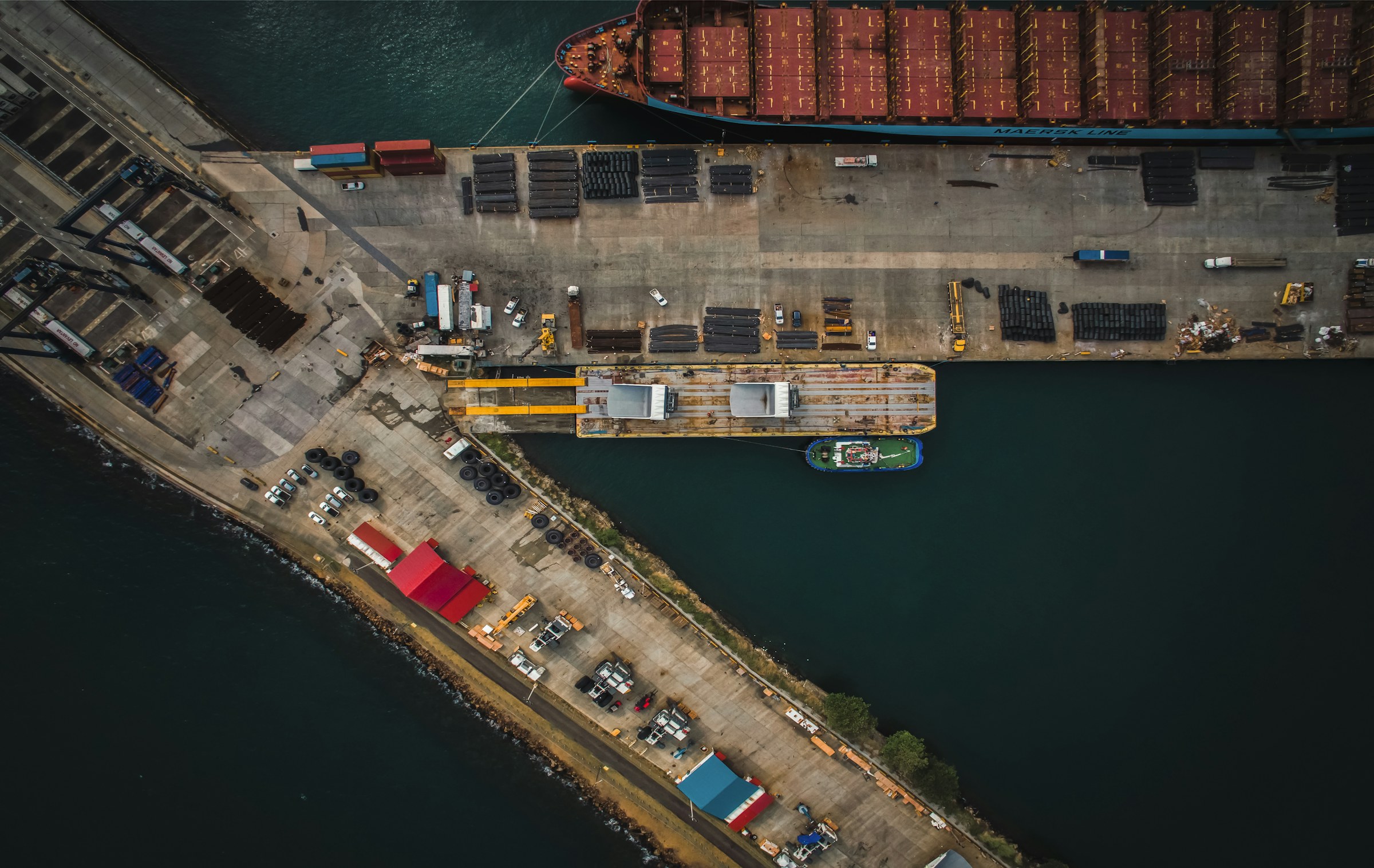 Container port representing Voltaa Shipping